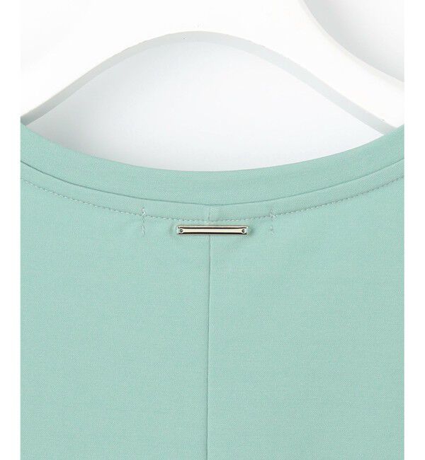 自由区「【接触冷感・UVカット・吸水速乾・抗菌防臭・洗える】ハイカウントクロップド丈 Tシャツ」|Tシャツ・カットソー|