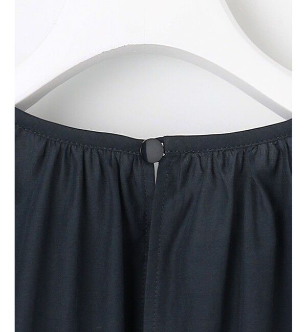 自由区「【カタログ掲載】シアーソフトシャンブレークロップド丈 ブラウス」|シャツ・ブラウス|