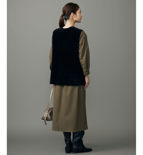 自由区「ニットファー ジレ」|ベスト・ジレ|