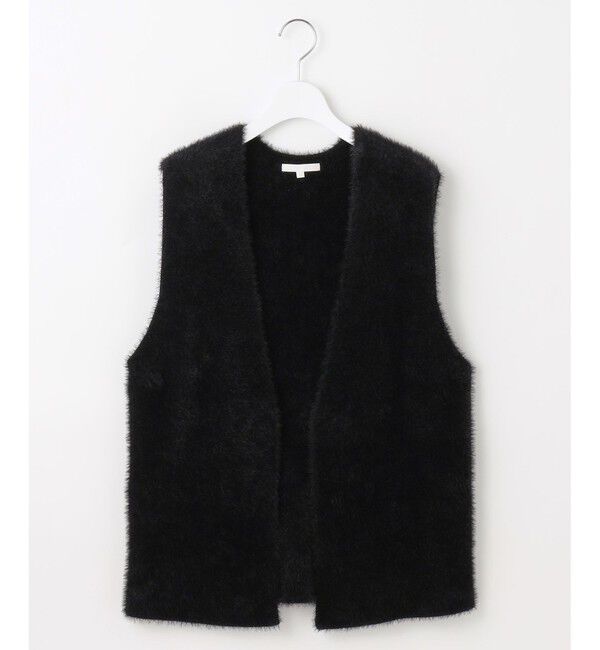 自由区「ニットファー ジレ」|ベスト・ジレ|