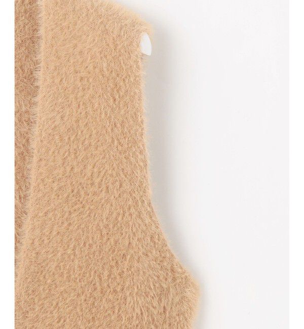 自由区「ニットファー ジレ」|ベスト・ジレ|