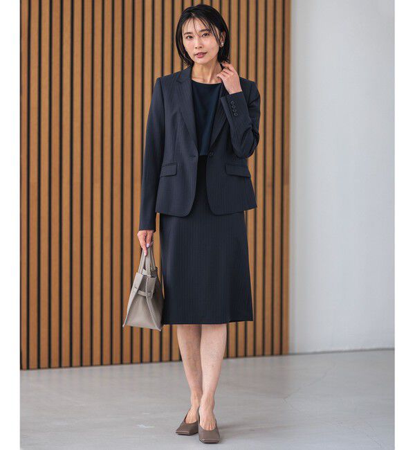 23区「【新色追加/セットアップ対応】ラフィーネウール 一つ釦 ジャケット」|テーラードジャケット|