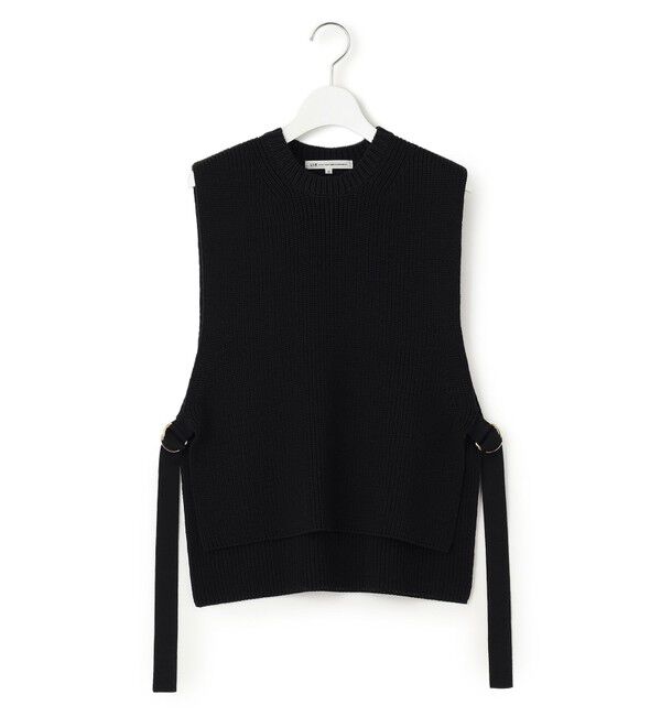 23区「【洗える】コットンポリエステルリリヤーン ニットベスト」|ベスト・ジレ|