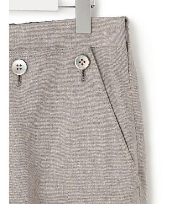 23区「【セットアップ対応】リネン ミックスツイード   マリン パンツ」|その他|