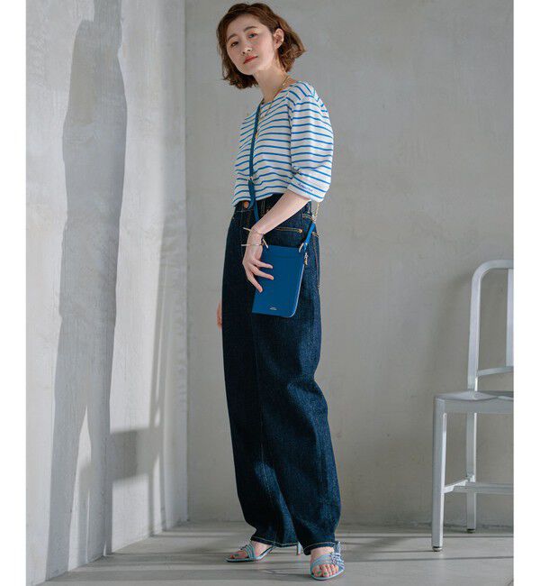 23区「【Oggi4月号掲載/一部店舗限定】Armor-lux 5分袖 ボーダー カットソー」|Tシャツ・カットソー|