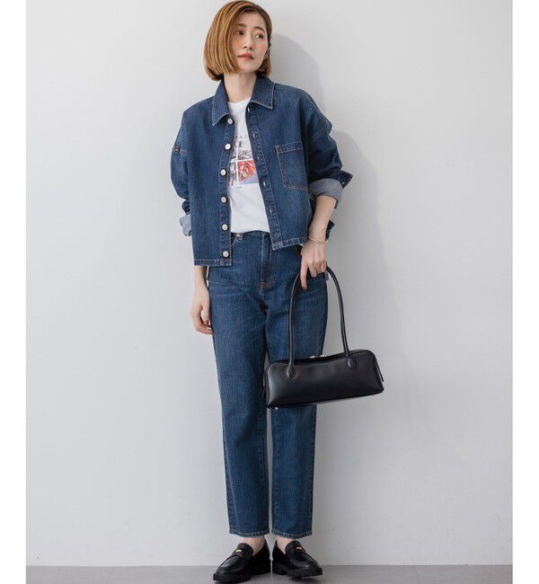 23区「【洗える】JANE PACKERコラボ フォトプリント Tシャツ」|Tシャツ・カットソー|