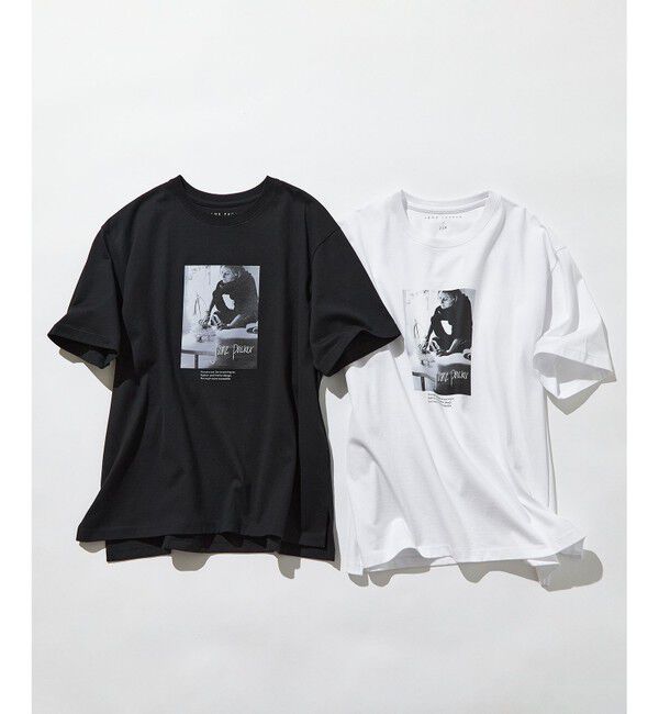 23区「【洗える】JANE PACKERコラボ フォトプリント Tシャツ」|Tシャツ・カットソー|