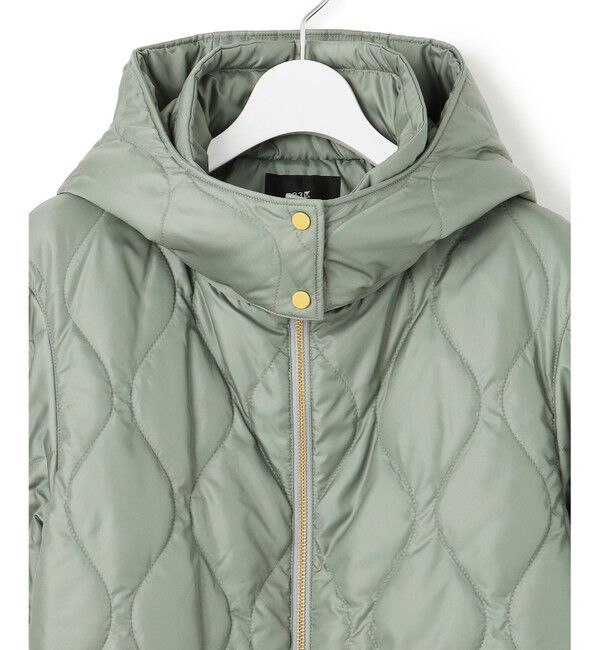 23区「中綿パディング フード2WAY アウター」|ダウン|