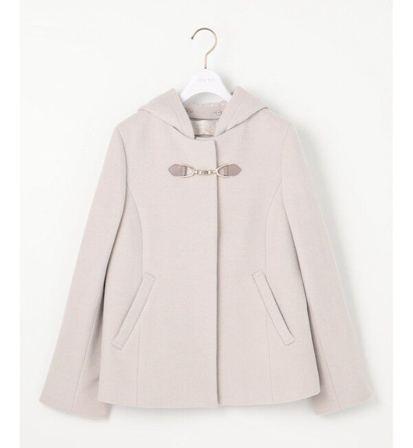 ANY SIS「【2WAY】ファインウールモッサ ショートコート」|ミリタリー・モッズコート|