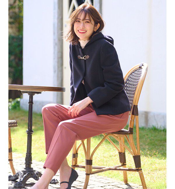 ANY SIS「【2WAY】ファインウールモッサ ショートコート」|ミリタリー・モッズコート|