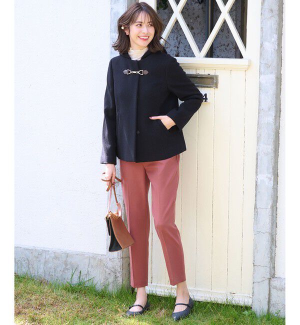 ANY SIS「【2WAY】ファインウールモッサ ショートコート」|ミリタリー・モッズコート|