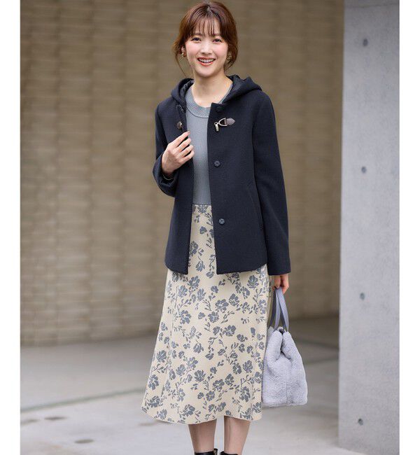 ANY SIS「【2WAY】ファインウールモッサ ショートコート」|ミリタリー・モッズコート|