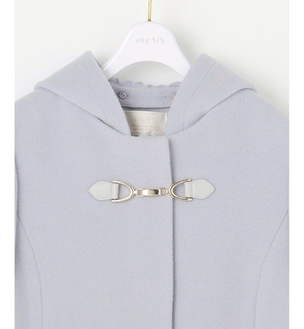 ANY SIS「【2WAY】ファインウールモッサ ショートコート」|ミリタリー・モッズコート|