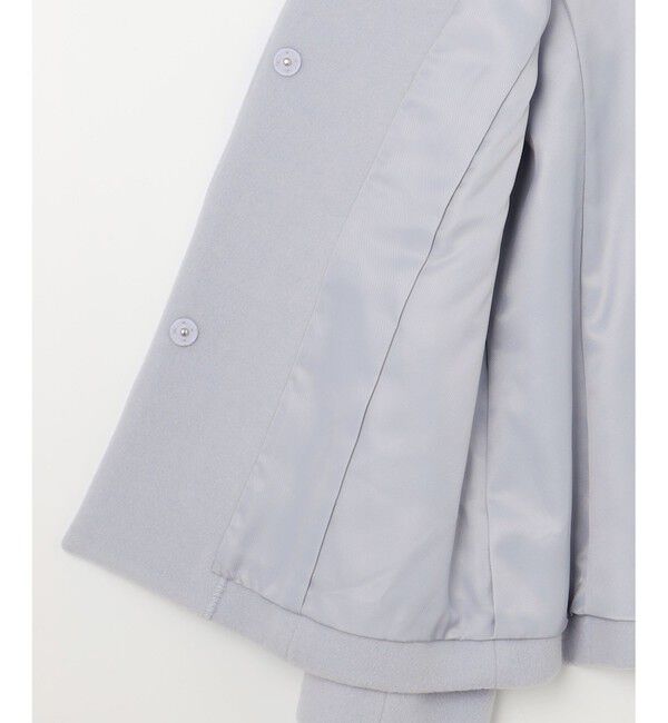 ANY SIS「【2WAY】ファインウールモッサ ショートコート」|ミリタリー・モッズコート|