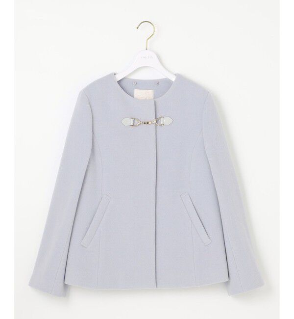 ANY SIS「【2WAY】ファインウールモッサ ショートコート」|ミリタリー・モッズコート|