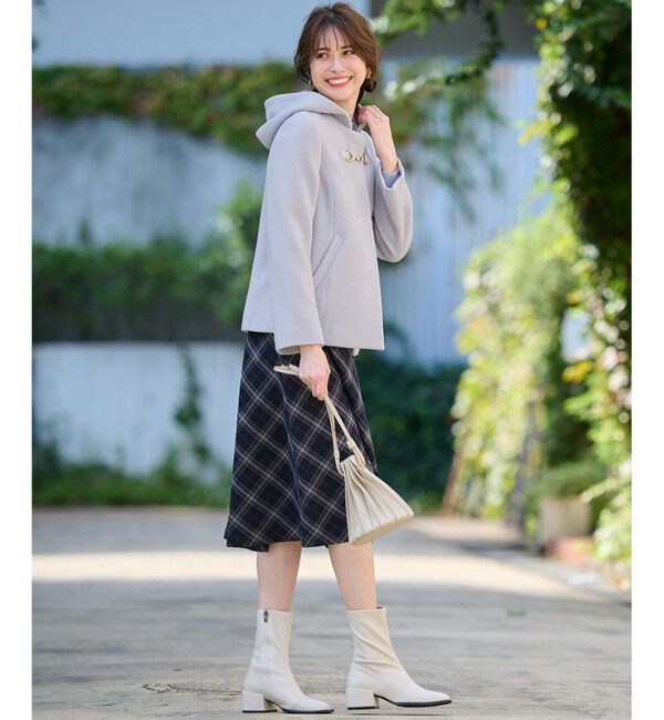 ANY SIS「【2WAY】ファインウールモッサ ショートコート」|ミリタリー・モッズコート|