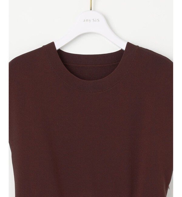 any SiS「【洗える】ニットコンビ ワンピース」|ワンピース|