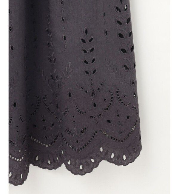 ANY SIS「【洗える】カットワークエンブロイダリー ワンピース」|ワンピース|