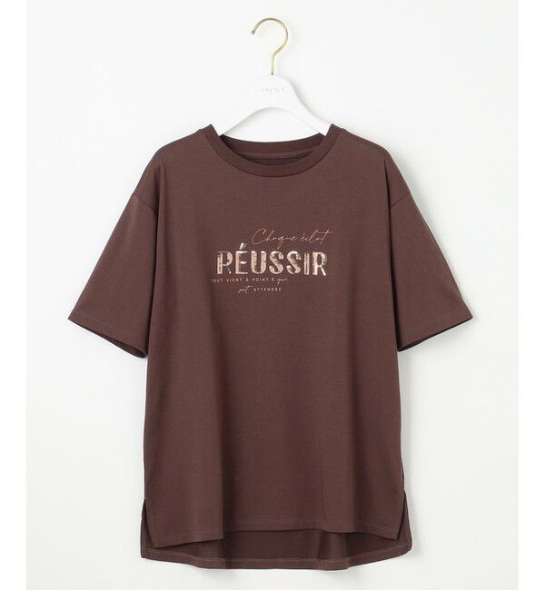 ANY SIS「【洗える】ロゴ刺繍 Tシャツ」|Tシャツ・カットソー|