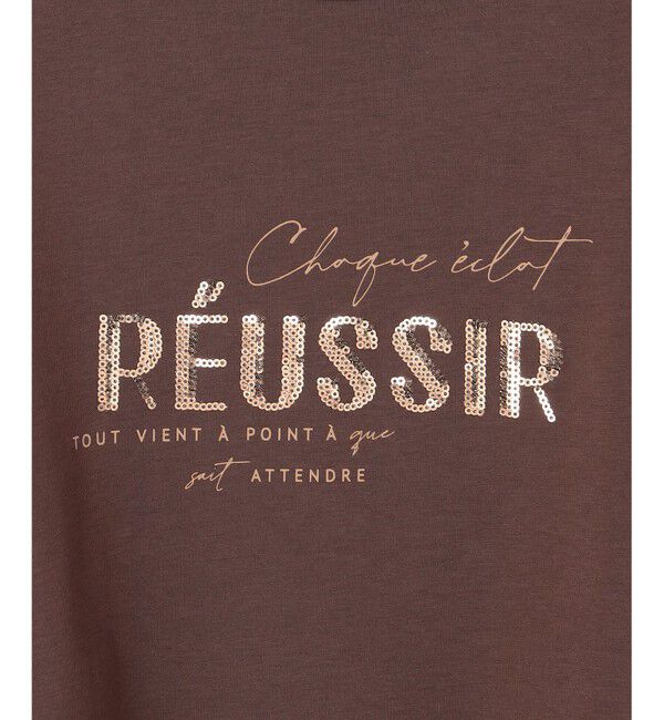 ANY SIS「【洗える】ロゴ刺繍 Tシャツ」|Tシャツ・カットソー|