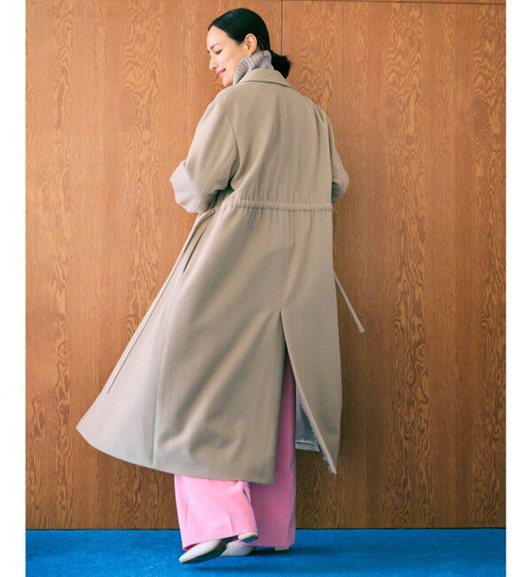 BEIGE,「GABELLE / ロング丈チェスターウールコート」|チェスターコート|