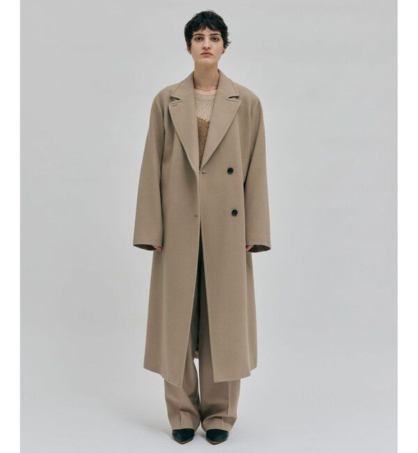 BEIGE,「GABELLE / ロング丈チェスターウールコート」|チェスターコート|