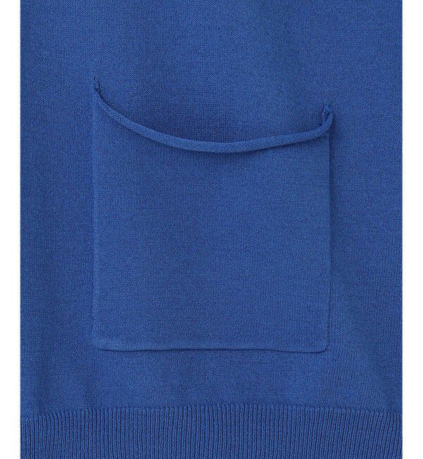 BEIGE,「【洗える】VALOIS / ジョーゼットトリム半袖カーディガン」|ニット・セーター|