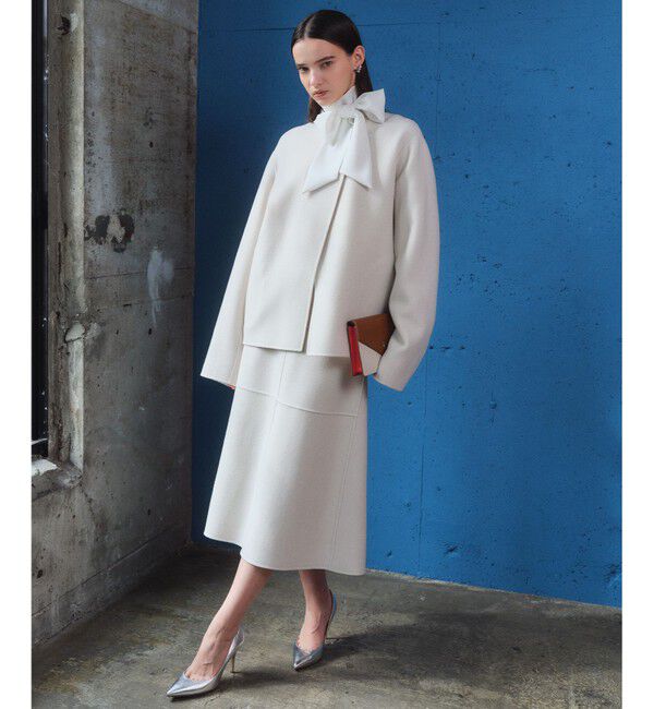 BEIGE,「【Precious掲載・洗える】STOW / パフスリーブボウタイブラウス」|シャツ・ブラウス|