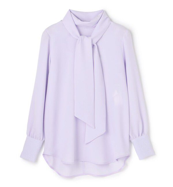 BEIGE,「【Precious掲載・洗える】STOW / パフスリーブボウタイブラウス」|シャツ・ブラウス|