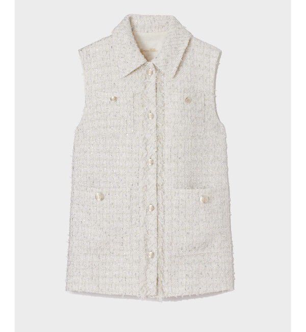  「ツイードカバーオールジレ」|ベスト・ジレ|