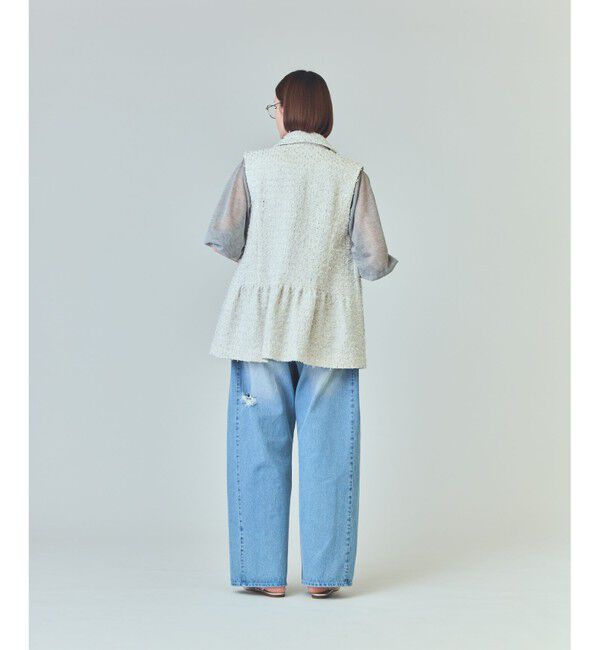  「ツイードカバーオールジレ」|ベスト・ジレ|