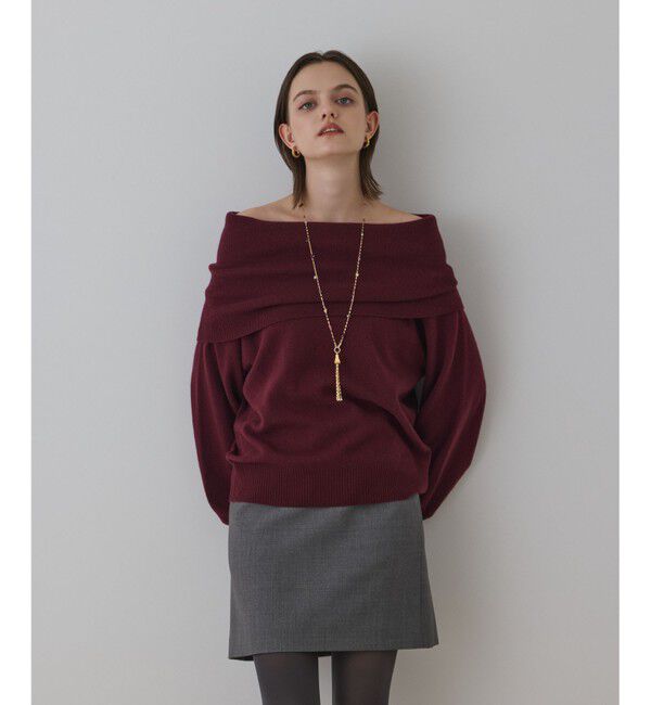 Diagram「ウールオフショルニットトップ」|ニット・セーター|