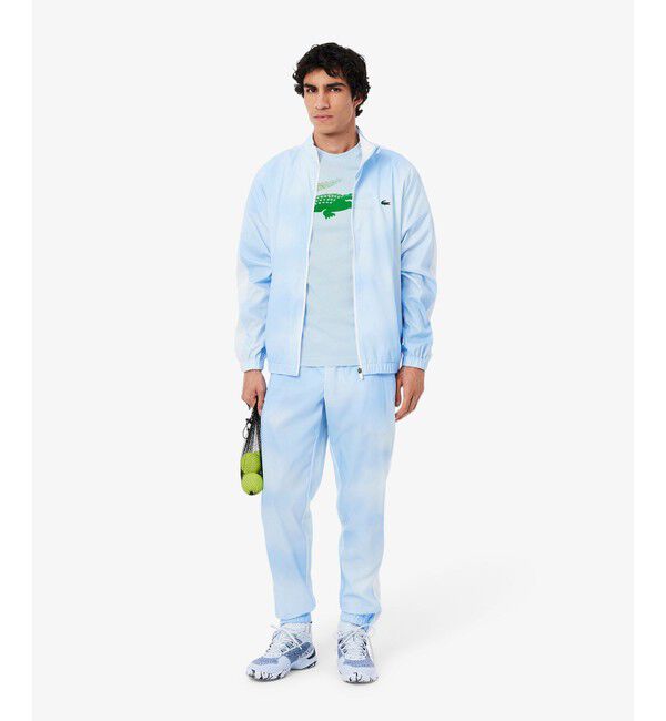 LACOSTE「『メドベージェフ』ウルトラドライ かすれワニロゴプリントTシャツ」|Tシャツ・カットソー|