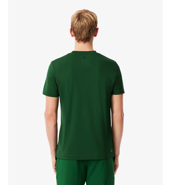 LACOSTE「『ノバク・ジョコビッチ』ラケットプリントウルトラドライTシャツ」|Tシャツ・カットソー|