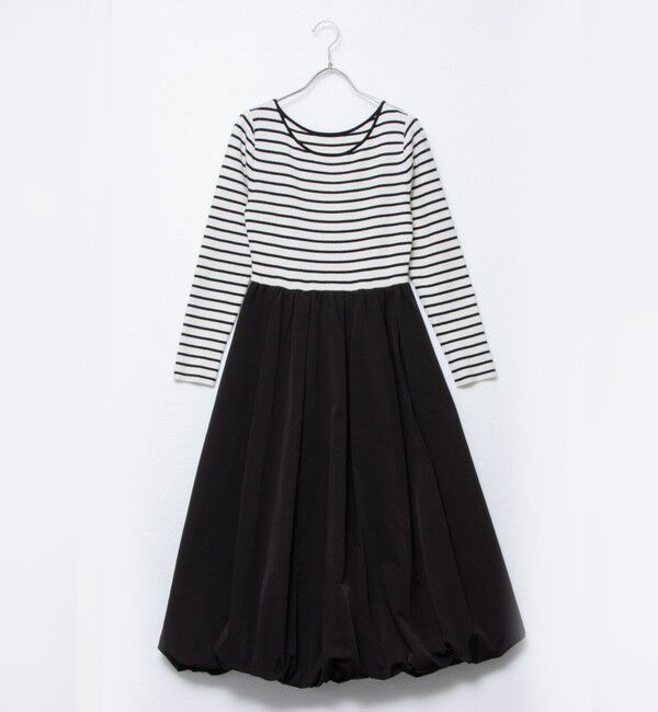 NOLLEY'S sophi「タフタバルーンスカート2WAYニットワンピース」|ワンピース|