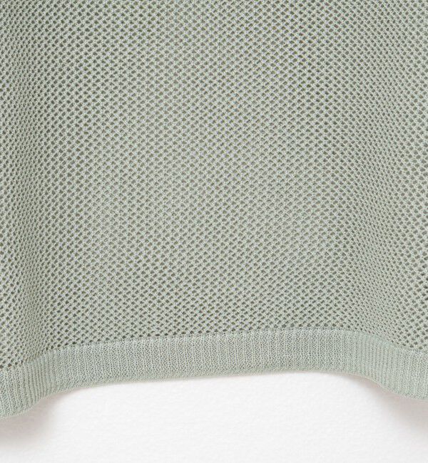 NOLLEY'S「《手洗い可能》ドライメッシュショートプルオーバーニット」|ニット・セーター|