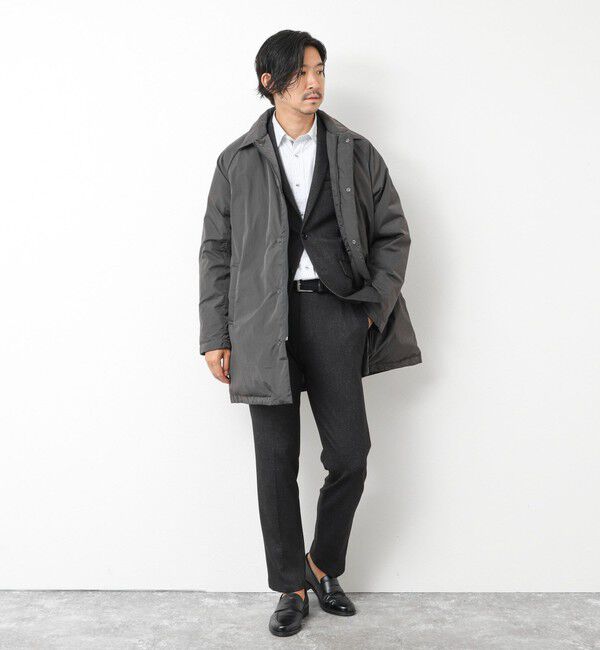 NOLLEY'S goodman「【TAION/タイオン】別注ダウンステンカラーコート 25AW」|ダウン|