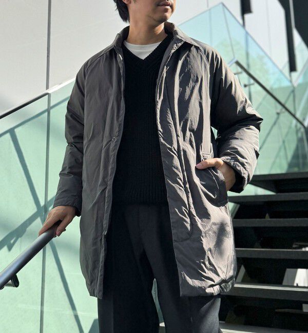 NOLLEY'S goodman「【TAION/タイオン】別注ダウンステンカラーコート 25AW」|ダウン|