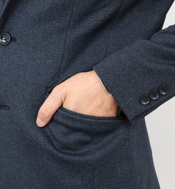 Stutostein「《ビジカジ/セットアップ対応》CORDURA 裏起毛ウォッシャブルストレッチジャケット 25AW」|テーラードジャケット|