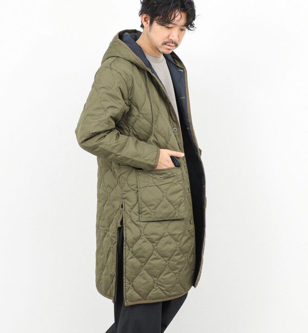 NOLLEY'S goodman「【TAION/タイオン】MILITALY HOOD LONG DOWN JKT 25AW」|ダウン|