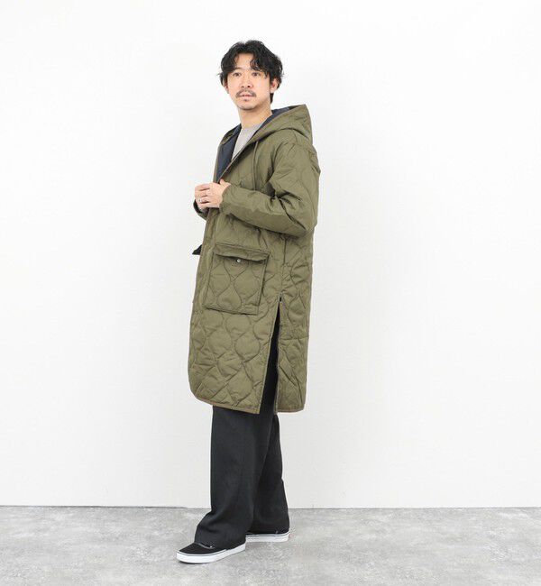 NOLLEY'S goodman「【TAION/タイオン】MILITALY HOOD LONG DOWN JKT 25AW」|ダウン|