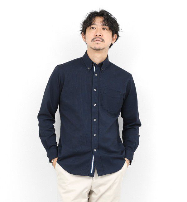 NOLLEY'S goodman「《ビジカジ対応》ALBINI 吸水速乾テープBD 26SS」|シャツ・ブラウス|