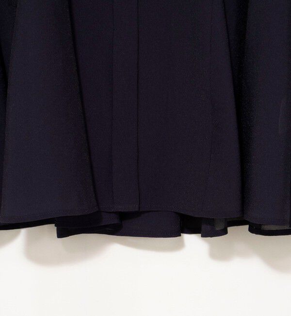 NOLLEY'S sophi「チュール襟付オーガンジーフレアシャツブラウス」|シャツ・ブラウス|