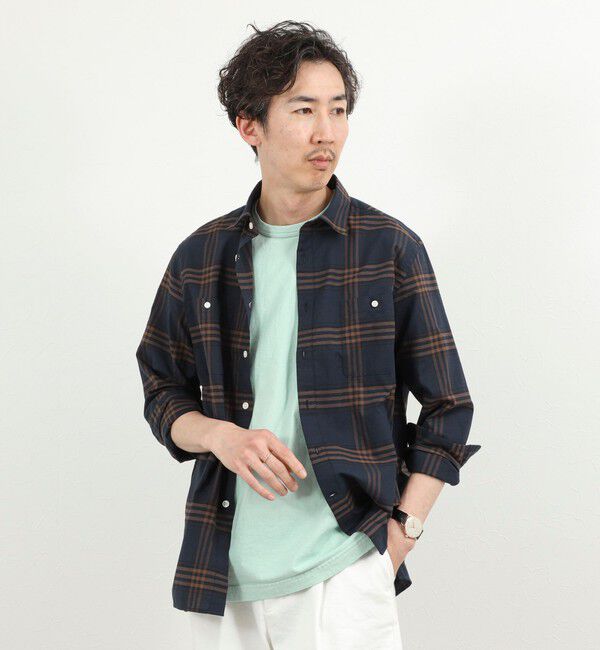 NOLLEY'S goodman「ダブルポケットオーバーシャツ 26SS」|シャツ・ブラウス|