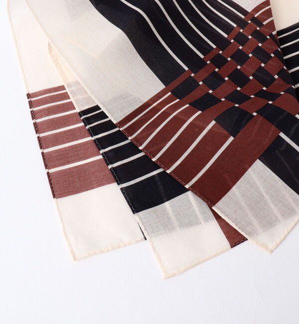 NOLLEY'S goodman「EMME EFFE メッシュプリントバンダナスカーフ」|バンダナ・スカーフ|