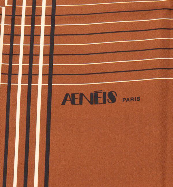 NOLLEY'S sophi「【AENEIS/エイネス】MINIMAL ILLUSIONシルクスカーフ」|ストール|