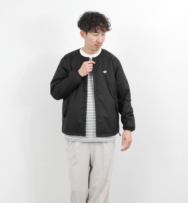 NOLLEY'S goodman「【DANTON/ダントン】DT-A0633SNT INSULATION COLLARLESS JACKET 26SS」|ブルゾン・スタジャン|