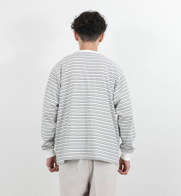 NOLLEY'S goodman「【DANTON/ダントン】DT-C0200TCB STRIPE LONG SLEEVE T-SHIRT 26SS」|Tシャツ・カットソー|