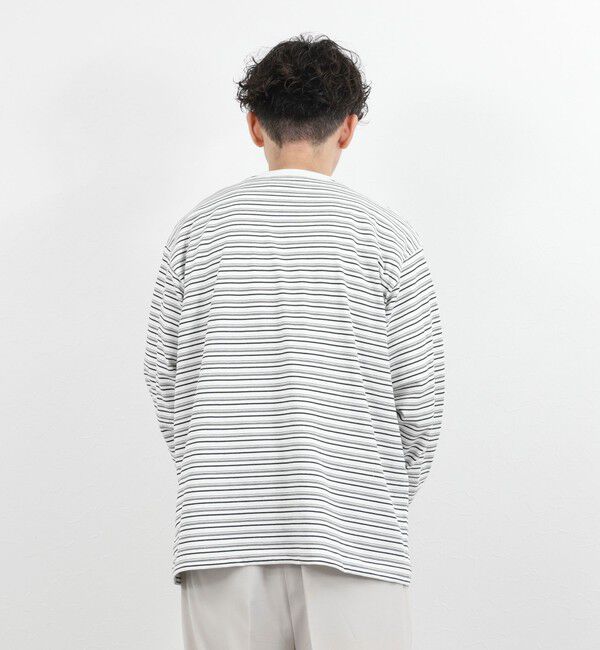 NOLLEY'S goodman「【DANTON/ダントン】DT-C0200TCB STRIPE LONG SLEEVE T-SHIRT 26SS」|Tシャツ・カットソー|