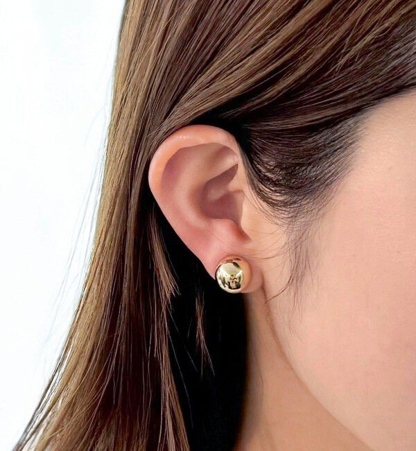 grace grace「【grace grace/グラスグラス】ラウンドドームピアス」|ピアス|